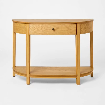 Harriett Console Table Natural Wood - Threshold⢠Designed With Studio McGee - Image 2
