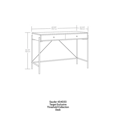 Elowen Desk With Drawer - Threshold™ - Image 6