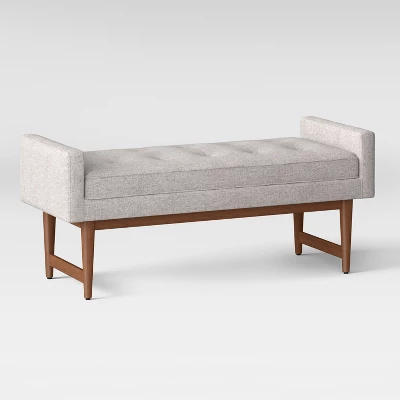Verken Mid Century Modern Settee Bench - Threshold™ - Image 3