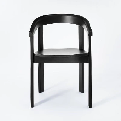Terra Solid Wood Curved Back Dining Chair - Threshold⢠Designed With Studio McGee - Image 2