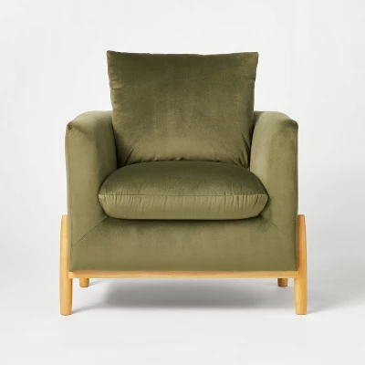 Elroy Accent Chair With Wooden Legs - Threshold⢠Designed With Studio McGee - Image 2