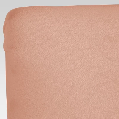 25" Velvet Parsons Counter Height Barstool Wood - Threshold⢠- Image 4