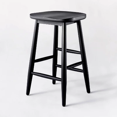 Haddonfield All Wood Backless Counter Height Barstool - Threshold⢠Designed With Studio McGee - Image 4