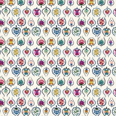 Poppy Ottoman In Damask - Skyline Furniture - Image 3