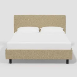 Kelsey Platform Bed In Boucle - Thresholdâ˘