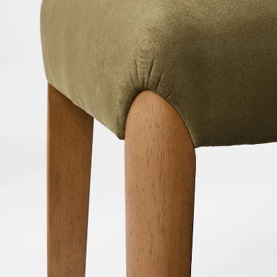 Wood Leg Ottoman Green - Threshold⢠Designed With Studio McGee - Image 3