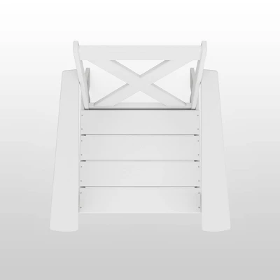 Shawboro POLYWOOD Patio Lounge Chair - White - Threshold⢠- Image 3