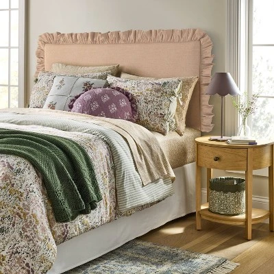 Ruffled Wall Mounted Headboard - Threshold⢠Designed With Studio McGee