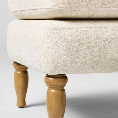Kauri Upholstered Ottoman Natural - Threshold⢠Designed With Studio McGee - Image 3