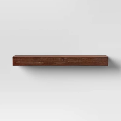 24" Floating Wood Shelf - Threshold⢠- Image 2