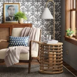 Vass Accent Table Light Brown - Thresholdâ˘