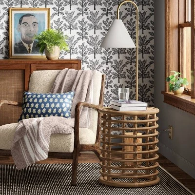 Vass Accent Table Light Brown - Thresholdâ˘