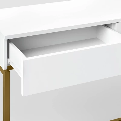 Loring Console Table White - Threshold™ - Image 3