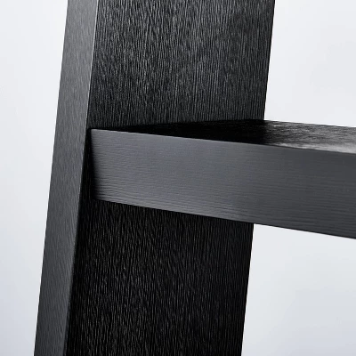 72" Linden Rectangular Wood Dining Table Black - Threshold™ Designed With Studio McGee - Image 3