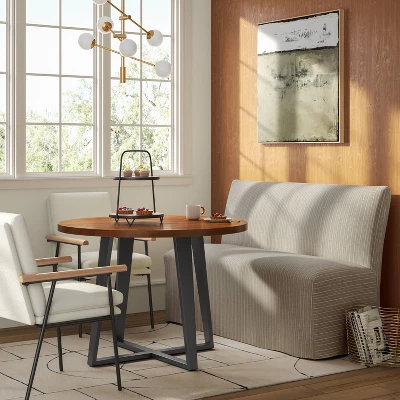 Replacement Slipcover Only For 57" Jean Dining Banquette - Threshold⢠- Image 13