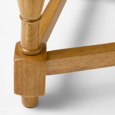 Scalloped Accent Table Light Oak - Threshold™ Designed With Studio McGee - Image 3