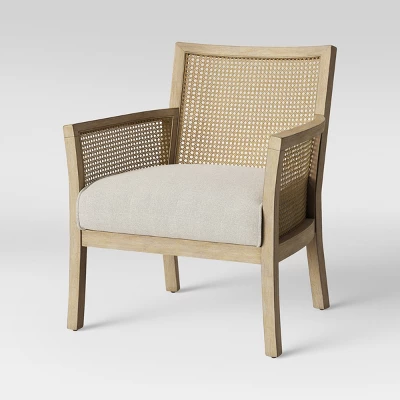 Laconia Caned Accent Chair Beige - Threshold⢠- Image 2