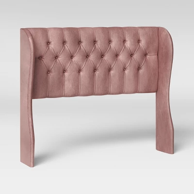 Tufted Velvet Upholstered Wingback Headboard - Skyline Furniture - Image 2