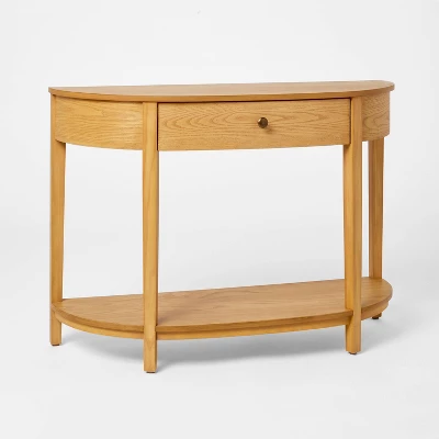 Harriett Console Table Natural Wood - Threshold⢠Designed With Studio McGee - Image 6