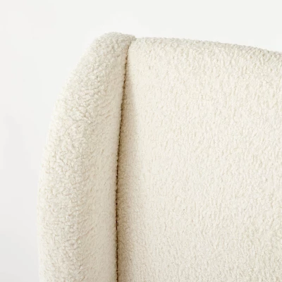 Kessler Bed In Cream Faux Shearling - Threshold⢠Designed With Studio McGee - Image 4
