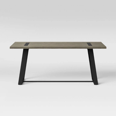 Brimfield Metal Base Dining Table - Threshold - Image 5