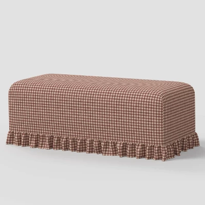 Ruffle Slipcover Dining Bench - Threshold⢠Designed With Studio McGee - Image 12