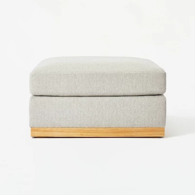 Woodland Hills Modular Sectional Ottoman Light Gray - Threshold⢠Designed With Studio McGee - Image 2