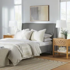 Encino Fully Upholstered Platform Bed - Threshold⢠Designed With Studio McGee