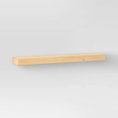 36" Floating Wood Shelf - Threshold⢠- Image 4