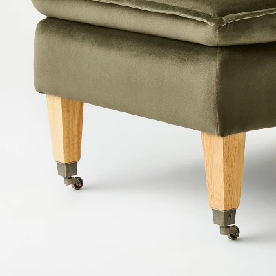Talbert Pillow Top Slipper Chair With Casters - Threshold⢠Designed With Studio McGee - Image 4